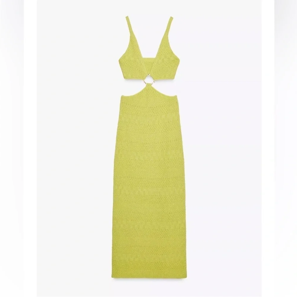 VIRAL NEW ZARA  CUT OUT DRESS SIZE S 
🚨FIRM PRICE NO DISCOUNT ON THIS DRESS - Picture 5 of 16